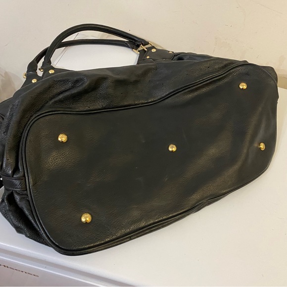 Louis Vuitton LV monogram L Hobo Mahina Leather Black - Picture 10 of 14